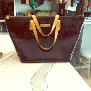 Louis Vuitton Bellevue Monogram Vernis PM Plum